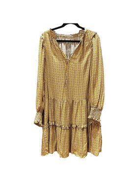 Max Studio Smocked Mini Dress, Size XL